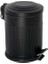 5-12- 16 Lt Vintage Serisi Amortisör Kapaklı Çöp Kovası (Banyo - Mutfak - Tuvalet - Balkon) (Siyah, 5 Litre) 1