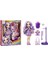 Rainbow High Violet Parlak Slime ve Evcil Hayvan Serisi Bebeği 1