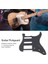 St/strat Stil Gitar Pickguard, 11 Montaj Deliği Plastik Akustik Gitar Pickguard, St Elektro Gitarlar Için 3 Katmanlı Hss Çizilme Koruma Plakasının Değiştirilmesi (Siyah) 2