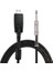 USB Gitar Ses Kablosu USB Erkek Arayüzü - 6,35 mm (1/4 Inç) Mono Elektro Gitar Bağlantı Kablosu Profesyonel Gitardan Pc'ye USB Bağlantısı Kablosu Windows/macos ile Uyumlu - Hem 44,1 Khz Hem 1