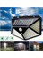 4 Adet Solar Güneş Enerjili Hareket Sensörlü 4 Taraflı Bahçe Garaj Ev Aydınlatma Lambası 2