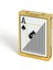 Texas Hold'em Gold Jumbo Endeks Oyun Kartları, Siyah 2