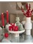 Candle Yeni Yıl Noel Baba Geyik+Noel Baba +Ağaç +Üstü Eğlimli+Geyik+Şamdan Mum +Coin Topalm 7 Parça 1