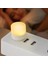USB ile Çalışan Mini Gece Lambası Pil Gerektirmez Kompakt Tasarım ile Kolay Taşınabilirlik LED Gece Lambası(2ADT) 2