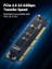 Pcıe 4.0 X4 X8 X16 Uyumlu 64GBPS Nvme M.2 SSD Dönüştürücü Adaptör 2