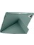 Huawei Matepad 12X Kılıf Silikon Standlı Kalem Bölmeli Kılıf Koyu Yeşil 5