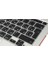 Rusça Klavye Macbook Pro M1-M2, 13INÇ Kılıf (Touchbarlı Pro) A2338 A2251 A2289 A2141 ile Uyumlu Siyah 3