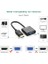 Displayport Erkek To VGA Dişi Görüntü Dönüştürücü Siyah 2