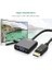 Displayport Erkek To VGA Dişi Görüntü Dönüştürücü Siyah 3