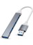 AL-A809 USB 3.0 4 Port 3.0 Slim USB Çoğaltıcı 4 Port ile Uyumlu Çoklayıcı 3