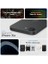 iPhone 16E ile Uyumlu Ekstra Dayanıklı Magsafe Kılıf Tough Armor Ai Hava Kanalı Teknolojisi Askeri Sınıf Koruma Magfit Kickstand'lı Black Çift Katman Kapak - ACS09137 2