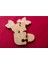 Ahşap Puzzle Hobi Boyama Yılbaşı ve Kış Temalı Serisi Hediye Çorabı 5