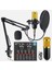 (1378) Profesyonel Stüdyo Mikrofonu 3.5mm Jack Girişli Youtuber Kondenser Full Set Studıo Mıcrofon Kit ile Uyumlu 1