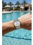 LC08016 Erkek Kol Saati – Gümüş Altın Detaylı – 43MM – Çelik Kordon 2