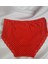 Kırmızı Yüksek Bel Büyük Beden Kenarları Dantelli %100 Pamuk Tutku Kadın Bato Külot 2