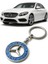 Mercedes-Benz Logolu Metal Araç Anahtarlık, Çift Yönlü 1