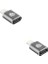 20W Type C To Lightning iPhone Yuva Çevirici Dönüştürücü Otg Adaptör Otgmt Ikili Paket 3