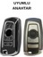 Bmw 1 3 5 7 Serisi 520 525 F30 F10 F18 118I 320I X3 X4 Uyumlu 4 Buton Nano Anahtar Kılıfı Siyah 2