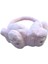 Kız Çocuk Tavşan 3D Peluş Kulaklık Pembe 3