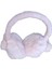Kız Çocuk Tavşan 3D Peluş Kulaklık Pembe 4