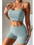 Kadın Açık Mavi Şortlu Kaşkorse Gecelik Takım 5
