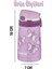 Fiftyfifty Çocuk 350 ml Pipetli Paslanmaz Çelik Termos Bpa Içermez 7 Renk (Koyu Pembe) 5
