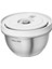 Fresh & Save Bowls Vakumlu Saklama Kabı, S, 12 Santimetre, Paslanmaz Çelik, Metalik Gri 1