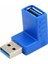 5018 USB 3.0 Dirsek 90 Derece Bağlantı Çevirici Dönüştürücü 1