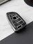 Bmw 1 3 5 7 - X1 X3 X4 X5 F10 F15 F16 F20 F30 F18 F25 M3 M4 4 Buton Nano Anahtar Kılıfı Siyah-Gümüş 1