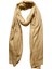 Düz Bej Şal - Yumuşak Dokulu Mevsimlik Şal 3