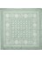 Mint Yeşili Paisley Desenli Kare Fular 2