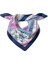 Mor Mavi Patchwork Desenli Fular 1