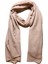 Düz Pudra Bej Şal - Yumuşak Dokulu Mevsimlik Şal 1