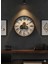 Metal Çarklı 60X60 Dekoratif Duvar Saati 1