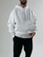 Erkek Şardonlu Ekru Hoodie COC2603 2