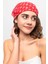 Kırmızı Beyaz Paisley Desenli Bandana 6