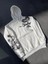 Uzun Kol Kapşonlu Baskılı Sweatshirt 3