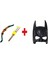 Çocuklar Için Renkli Ok Yay ve Batman Maskesi Eğitici Oyun Seti 1