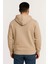 Erkek Üç Iplik Kapüşonlu Tam Fermuarlı Kanguru Çepli Sweatshirt Hoodie 2