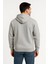 Erkek Üç Iplik Kapüşonlu Tam Fermuarlı Kanguru Çepli Sweatshirt Hoodie 2
