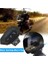 Bt-12 Motosiklet Bt Kulaklık Kask Kulaklık Telefon Görüşmesi ve Müzik Için Krofon Motosiklet Bt Interkom Siyah 5