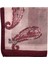 Bordo Paisley Desenli Şal 2