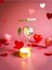 Isı ile Dönen Mumluk – Kalp ve Love Modeli, Romantik Dekor 3