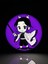Mor Işıklı Anime Karakter LED Gece Lambası – Masaüstü Dekor ve Hediye 4