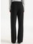 Yüksek Bel Loose Fit Siyah Kadın Pantolon PBF5WL-PNT9526 5
