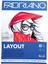 Fabriano Layout A4-75 Gr. Pürüzsüz ve Geçirimsiz Markör Kağıdı - Blok 3