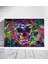Renk Festivali Kurukafa Pop Art Kanvas Tablo 1