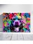 Dinamik Pitbull Portresi Pop Art Kanvas Tablo 1