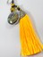 Sarı Nazar Boncuklu Rengarenk Hamse Fatma Ana Eli Anahtarlık, Hediyelik Aksesuar 4