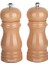 Ahşap Karabiber ve Tuz Değirmen Seti 14 cm Pembe 1